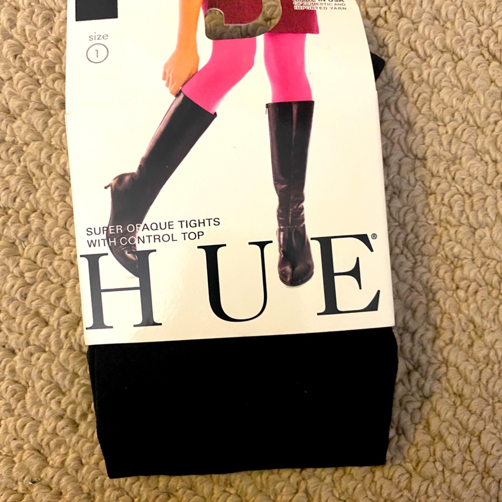 Brand new super opaque tights with control top-Hue